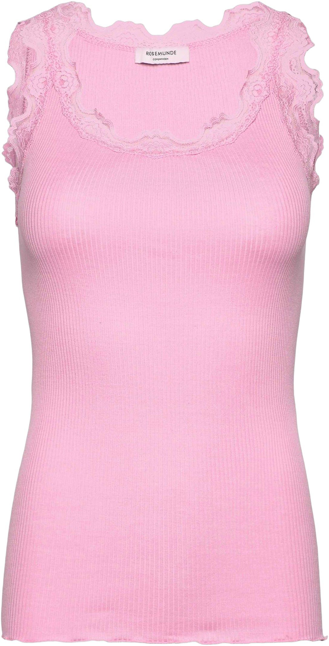 RWBabette Silk SL U-neck Long Lace Top