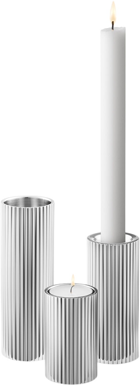 3 stk. Bernadotte lysestager