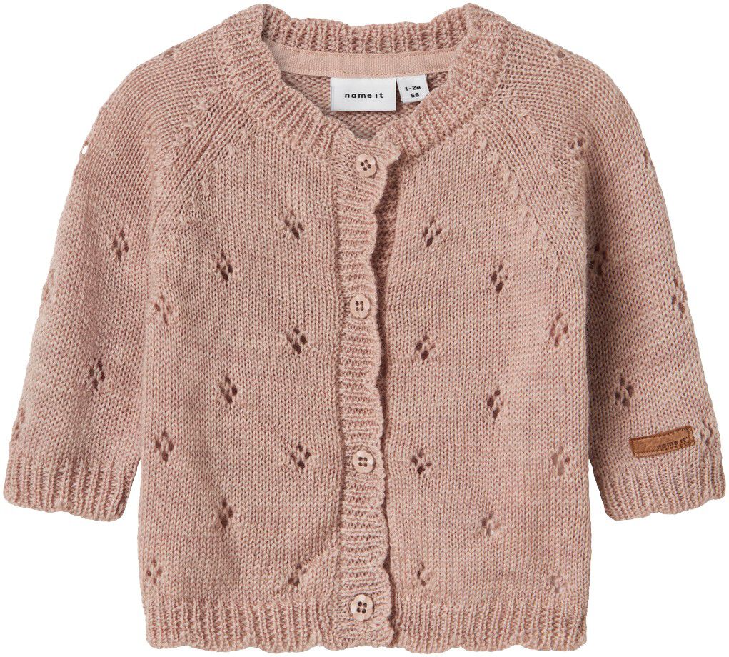 NBFWRILLA WOOL LS KNIT CARD