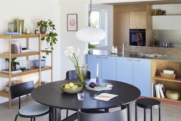 Serene Pendel Ellipse Hvid