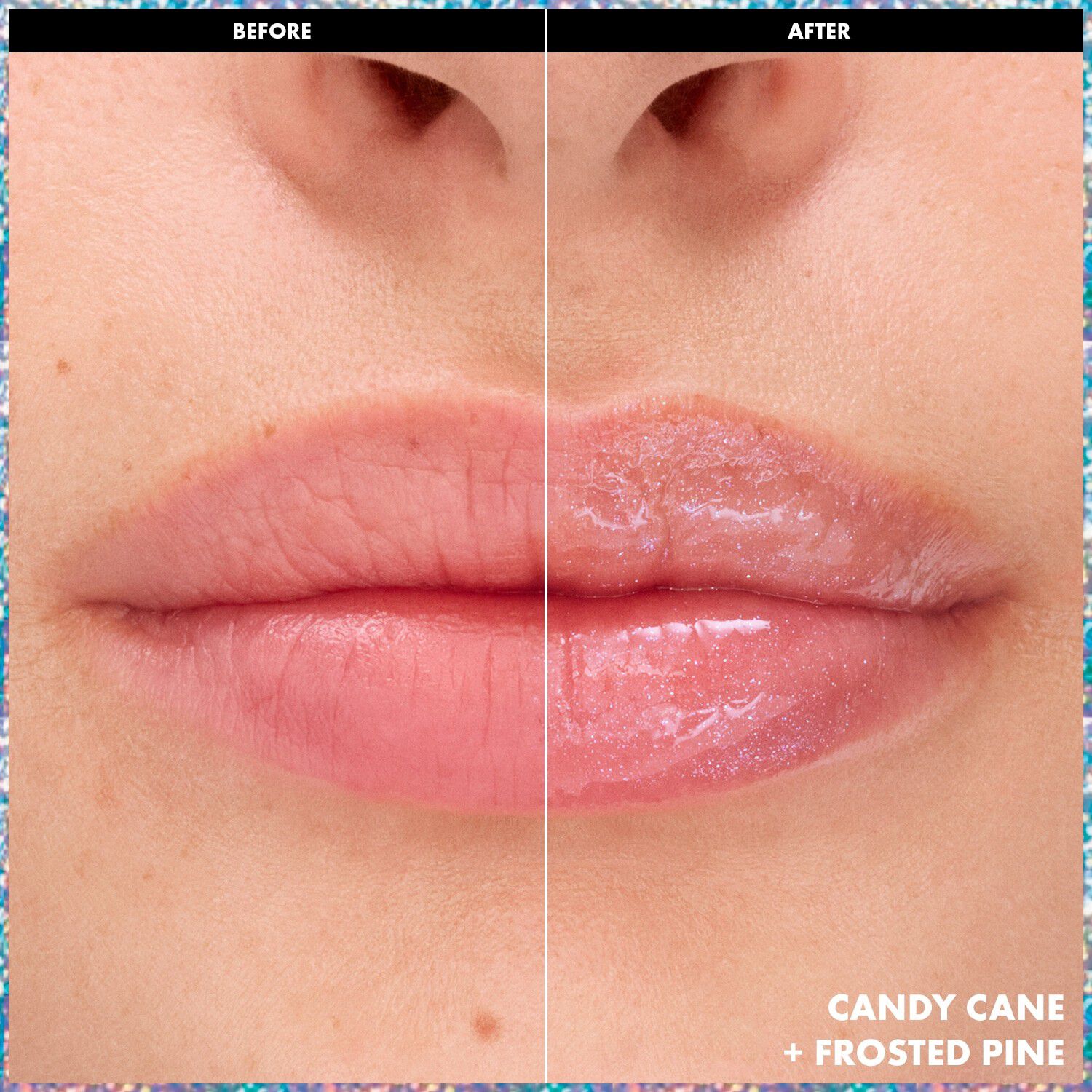 Candy Cane + Frosted Pine Lip Oil - L&auml;ppolja