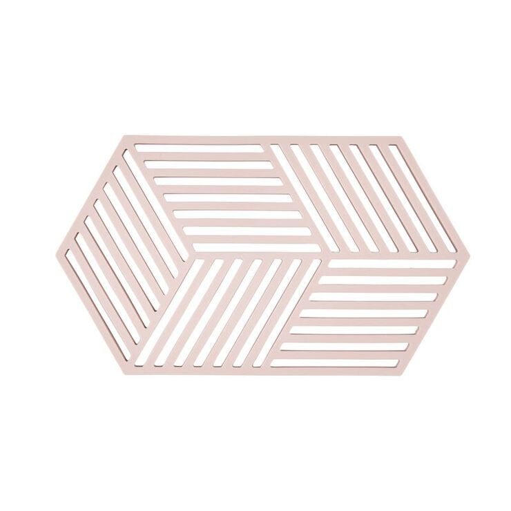 Grytunderlägg Hexagon Rose L24