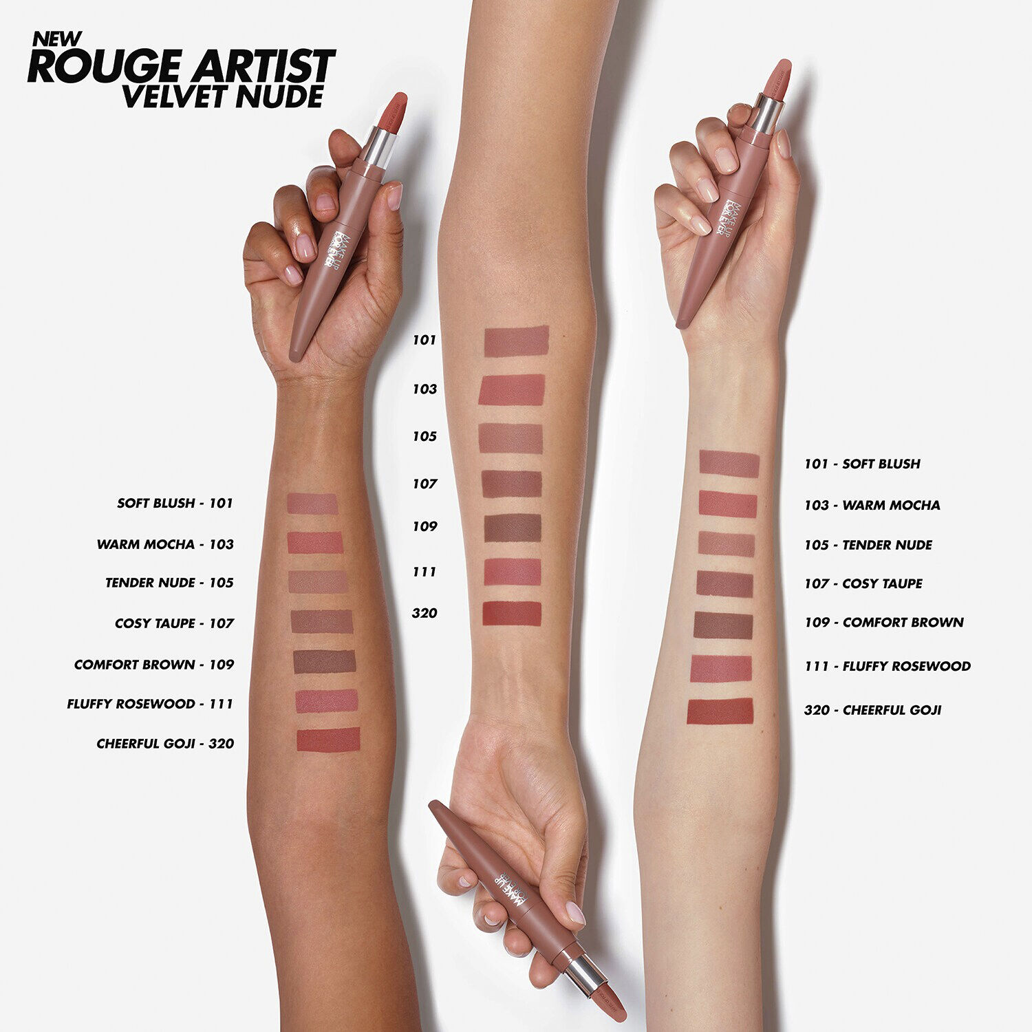 Rouge Artist Velvet Nude - Matte Lipstick Velvet Sensation