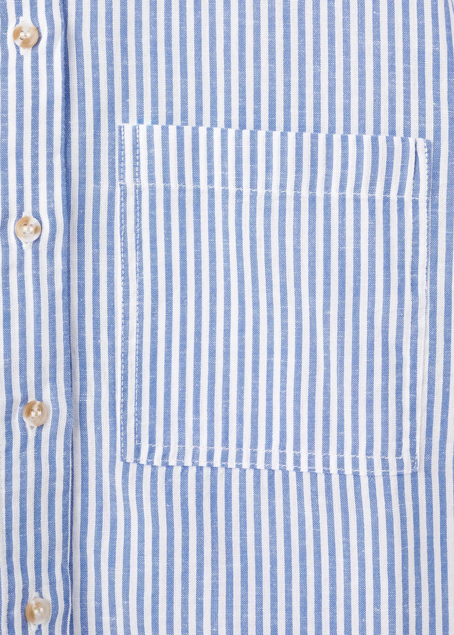 Short sleeve striped shirt