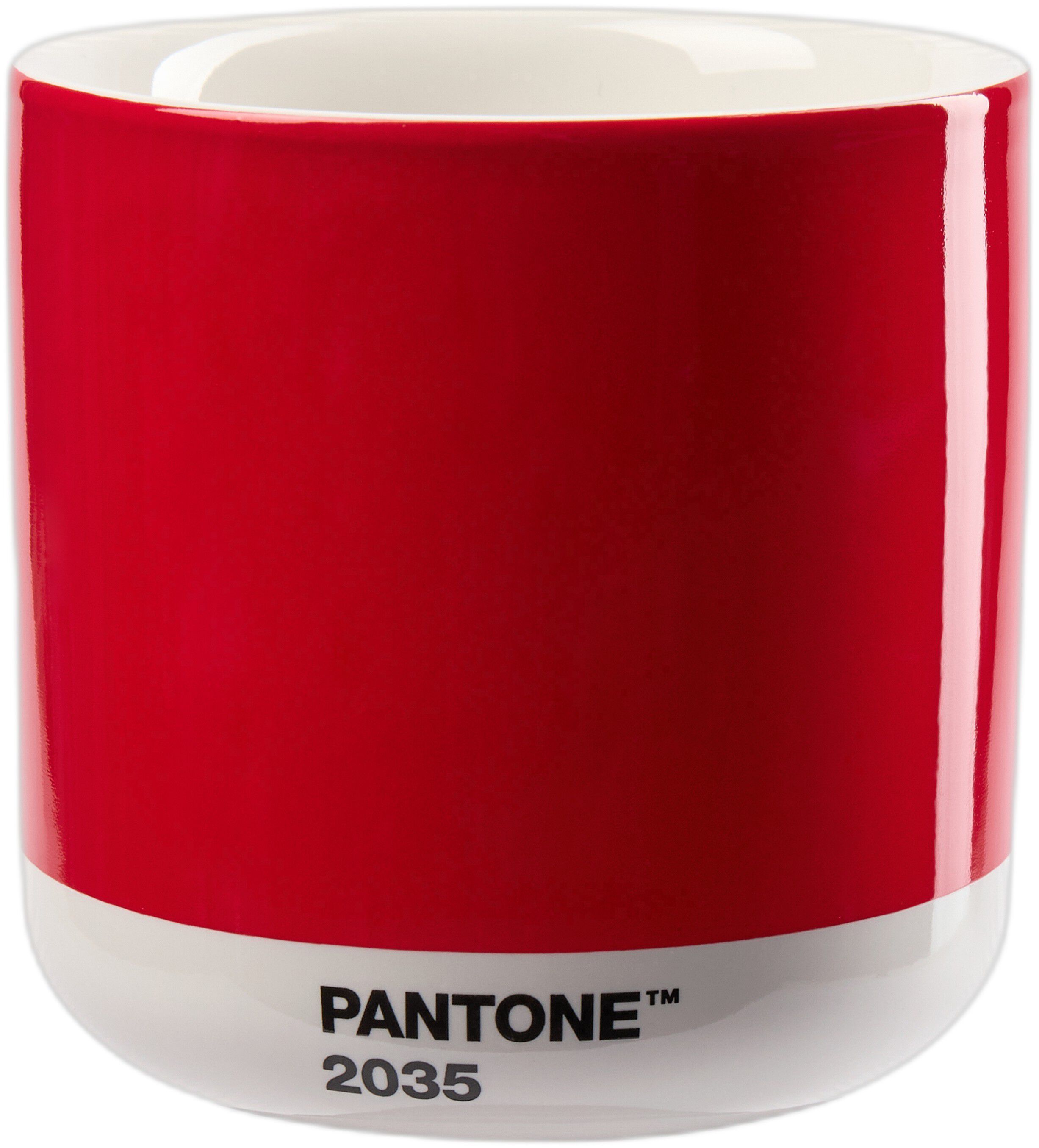 Pantone LATTE THERMO CUP 220ml Red 2035 C