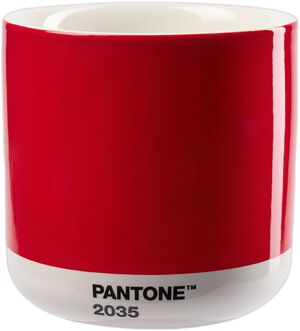 Pantone LATTE THERMO CUP 220ml Red 2035 C