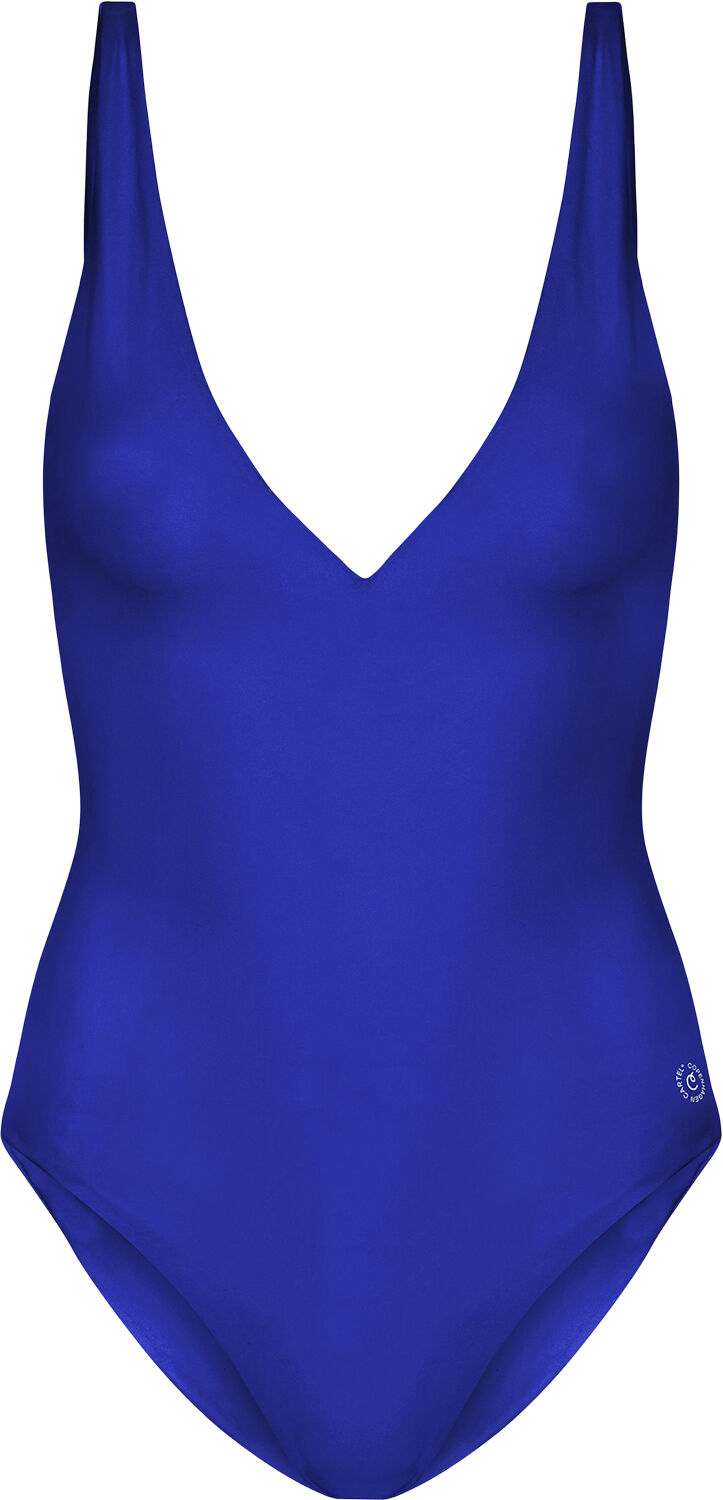 Java sculpt korset badedragt - Cartel Blue
