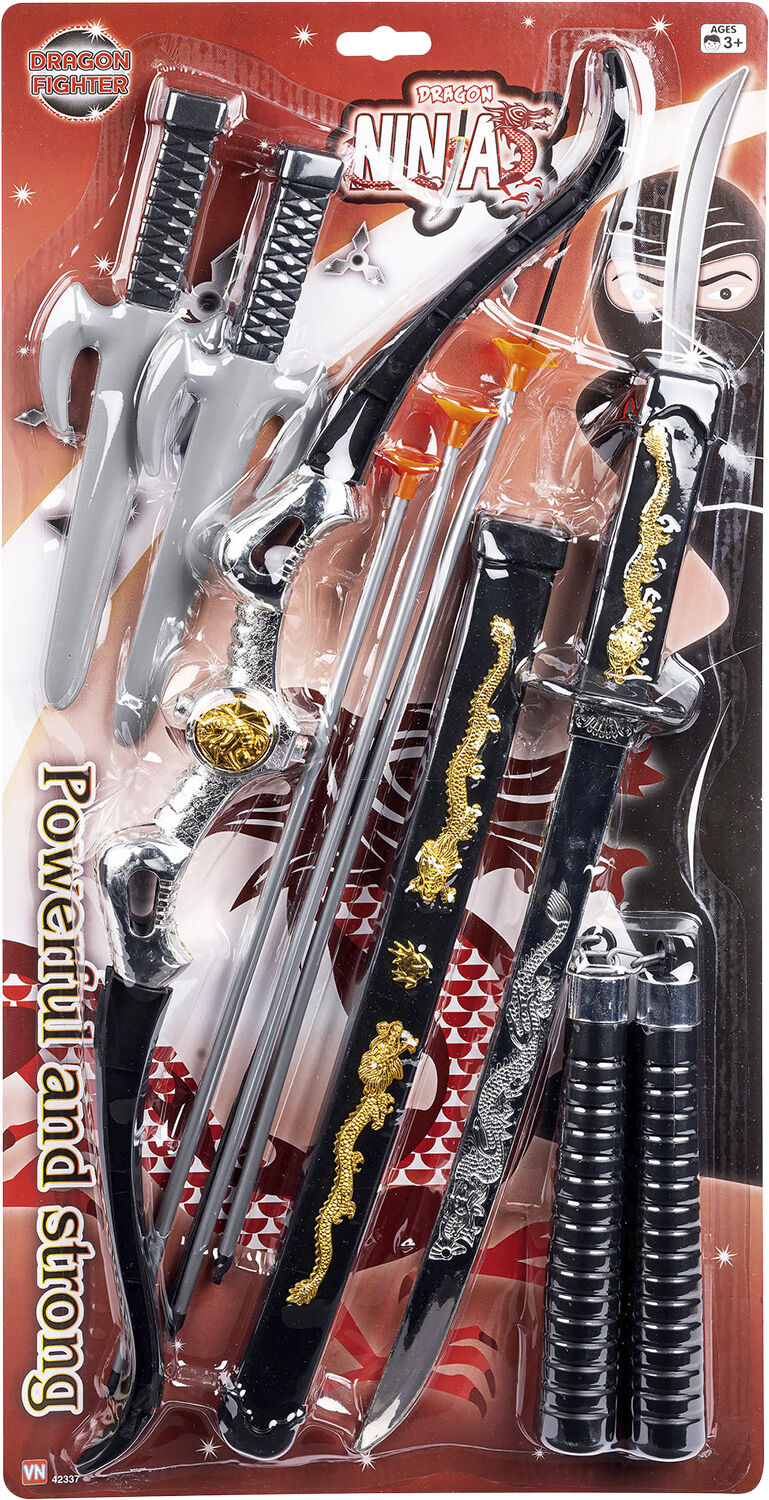 NINJAS&AElig;T SV&AElig;RD/BUE 9 DELE