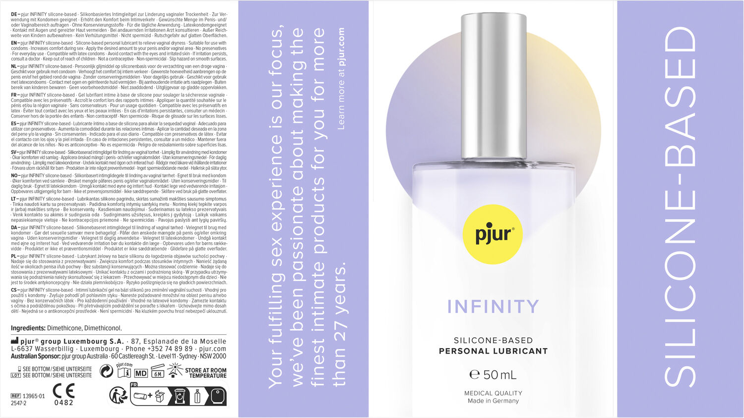 Infinity Silicone Lubricant - 150 ml