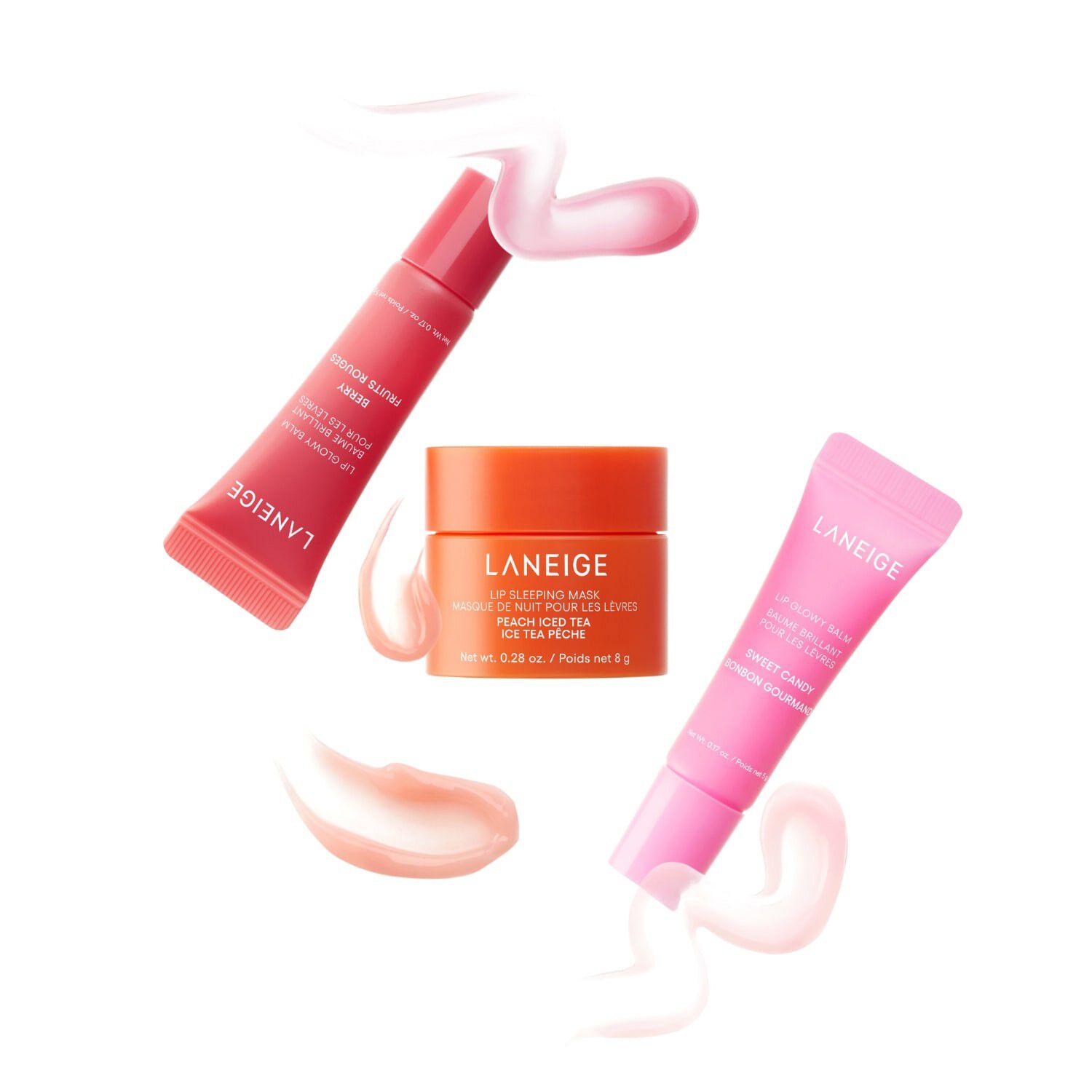 Mini Lip Treats - Set f&ouml;r &aring;terfuktade l&auml;ppar dag & natt