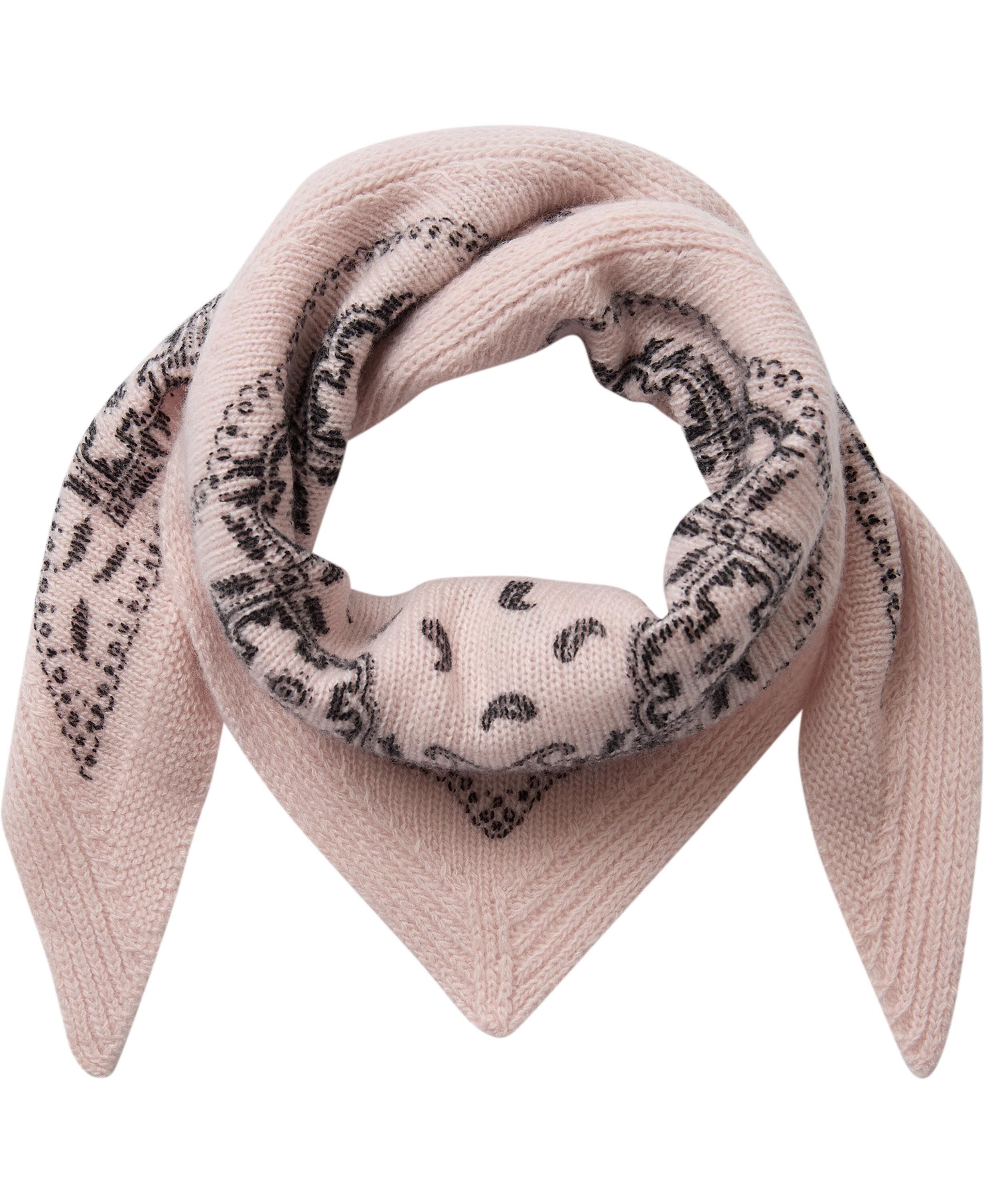 Ariya Paisley Knit Scarf