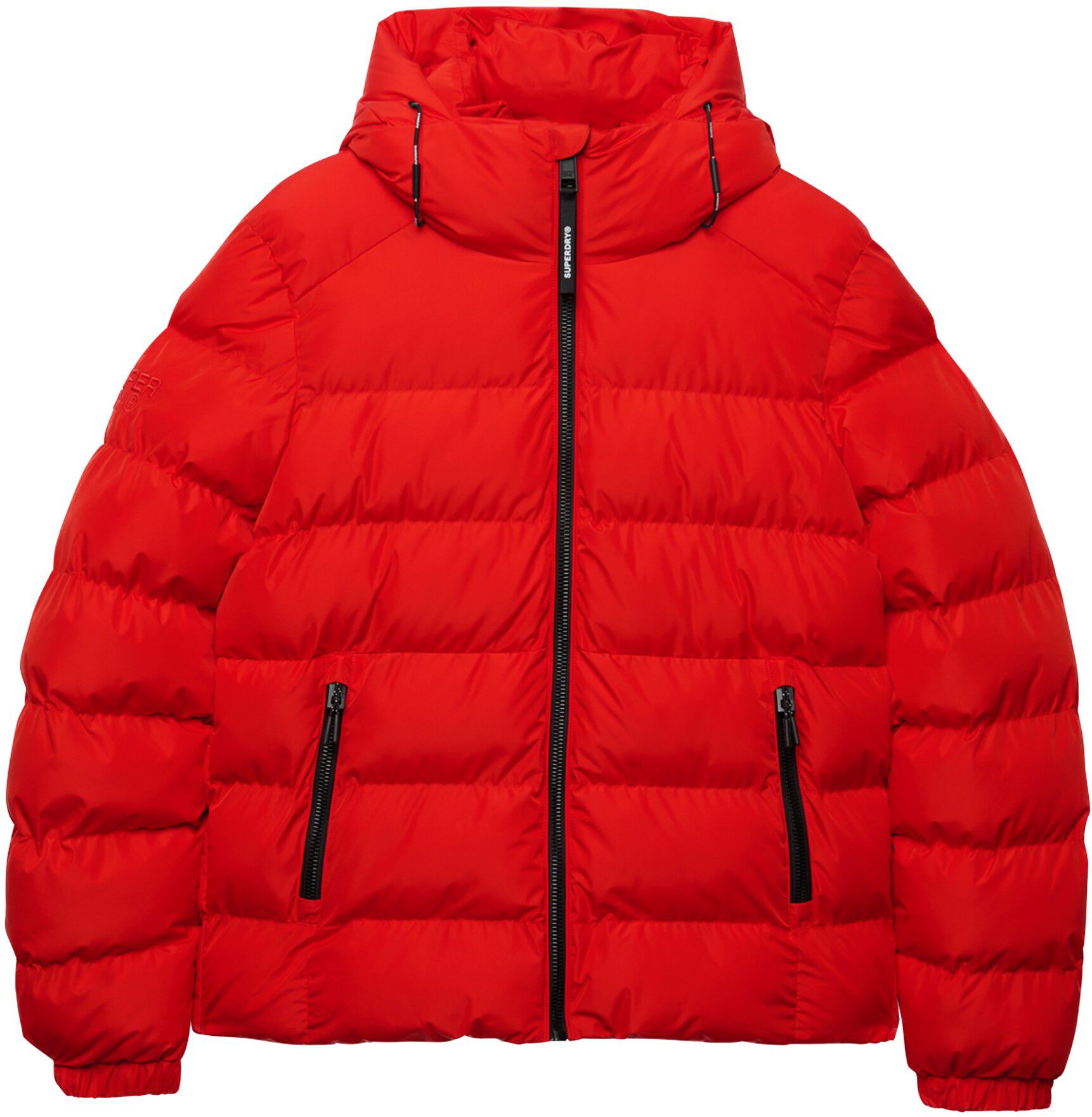 HOODED SPORTS PUFFER JACKET