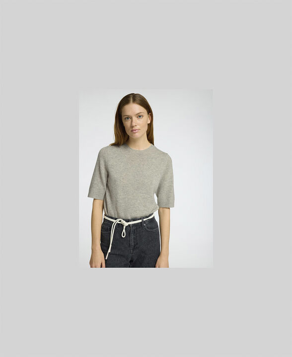 WOOL KNIT O-NECK
