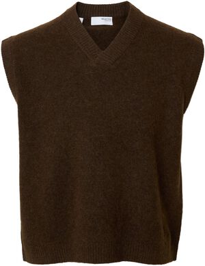 SLHRAI SL KNIT V-NECK RELAXED WAIST