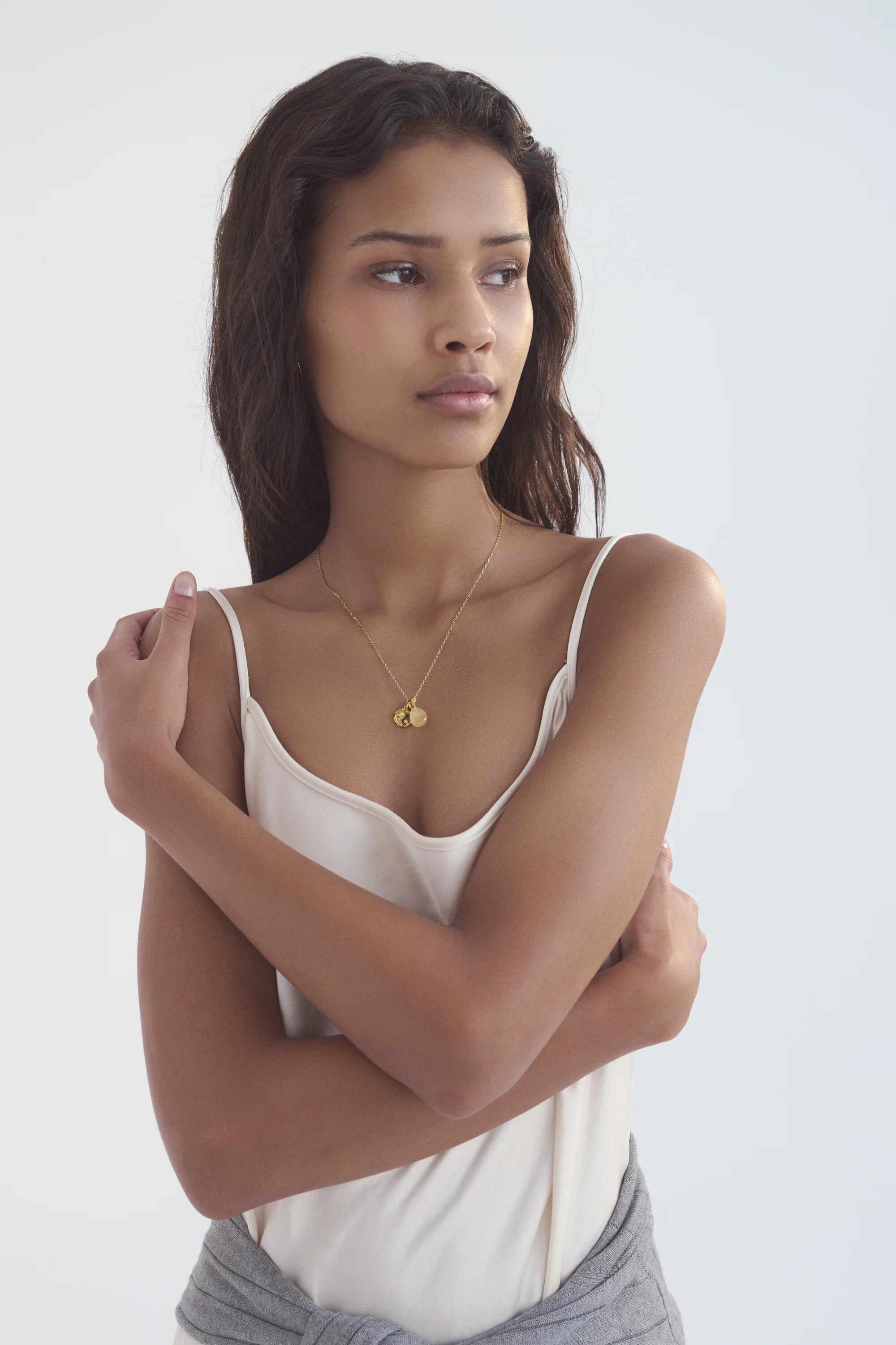 Yellow Calcite Fire Pendant