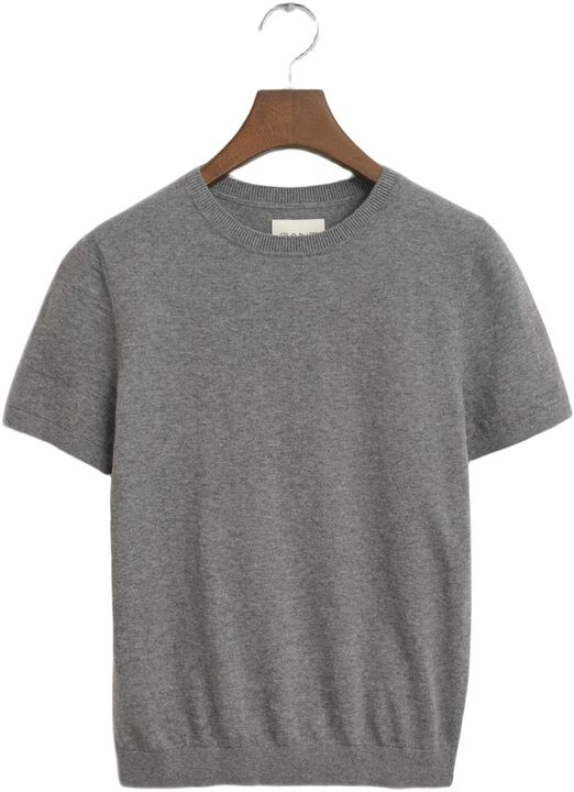 LIGHT KNIT SS C-NECK