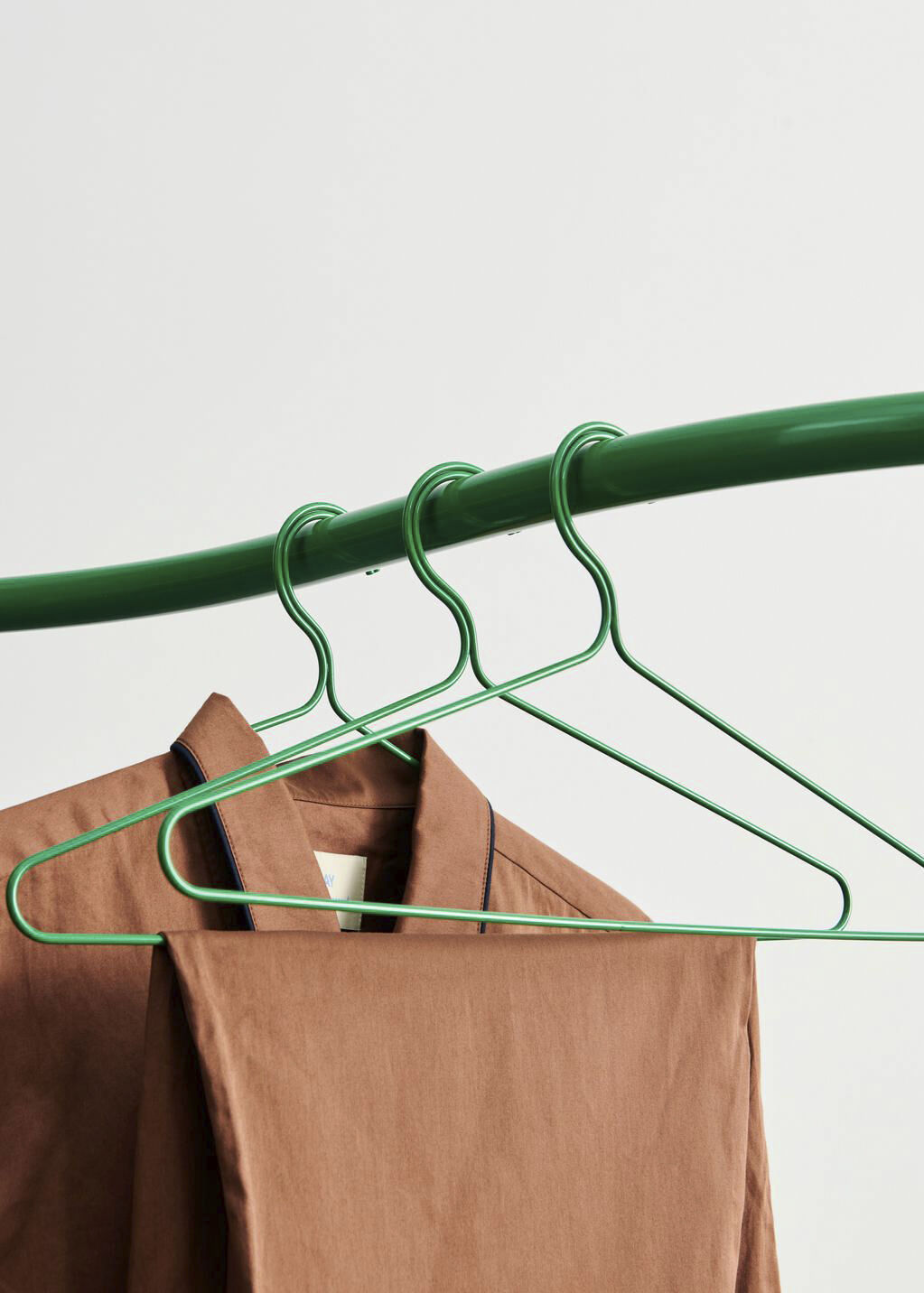 Colour Hanger-Set of 3-Jungle green