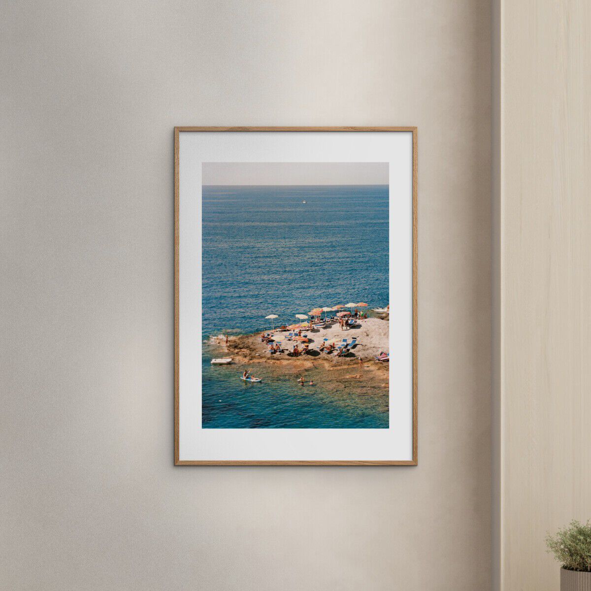 The Poster Club x Anna Pihan - Ponza Tangerine