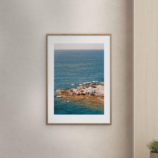 The Poster Club x Anna Pihan - Ponza Tangerine