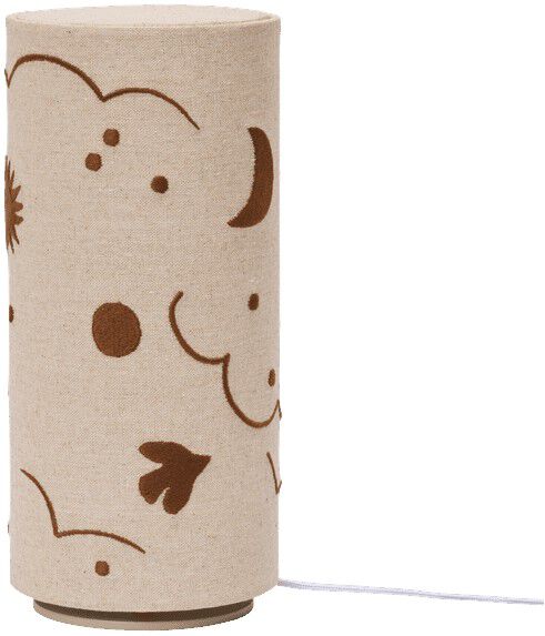 Skye Table Lamp - Natural/Bronze