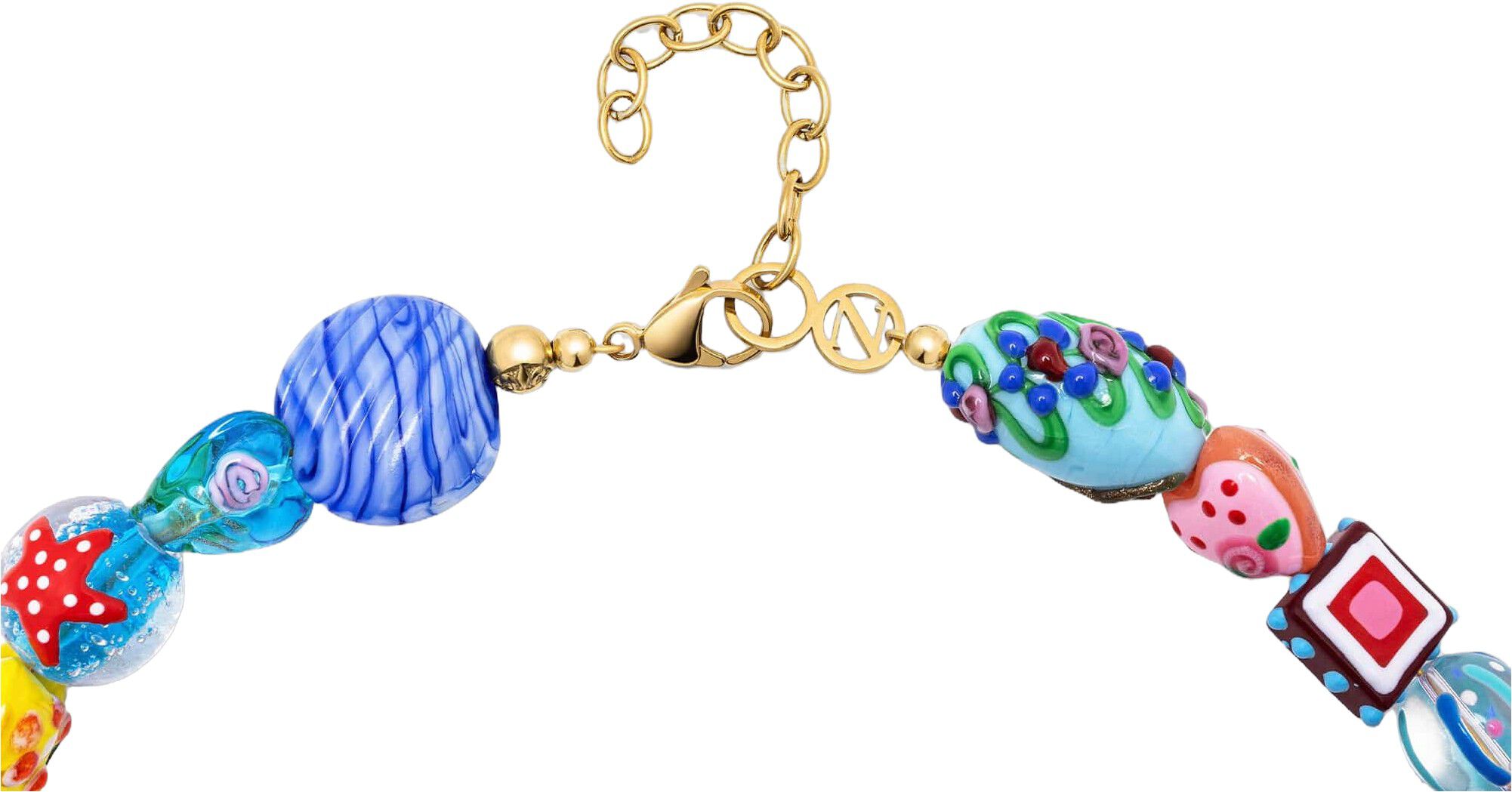 Beaded Charm Necklace