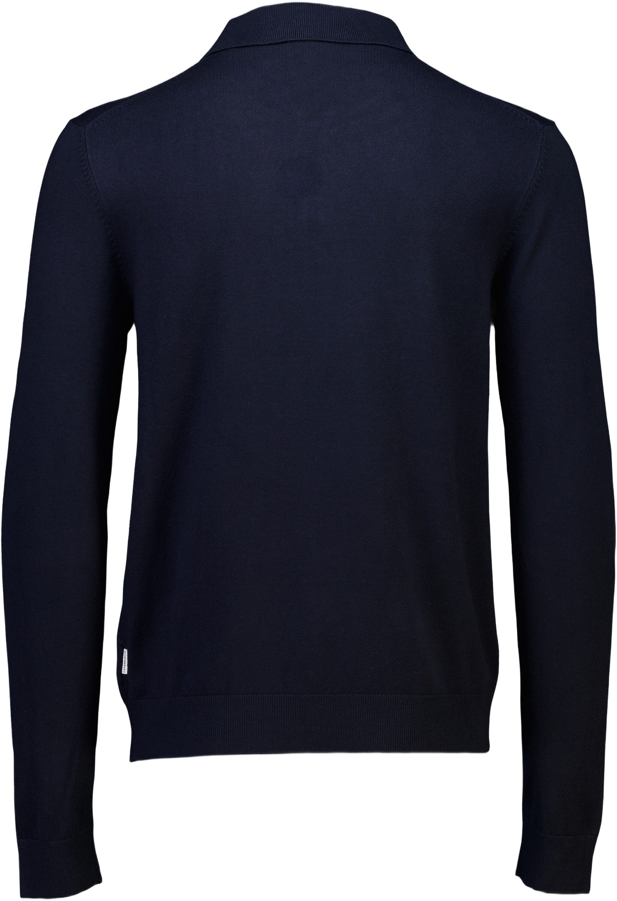 Ecovero L/S zip polo