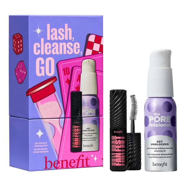 Lash, Cleanse, GO Benefit Mascara & Rengöringsolja Christmas Edition