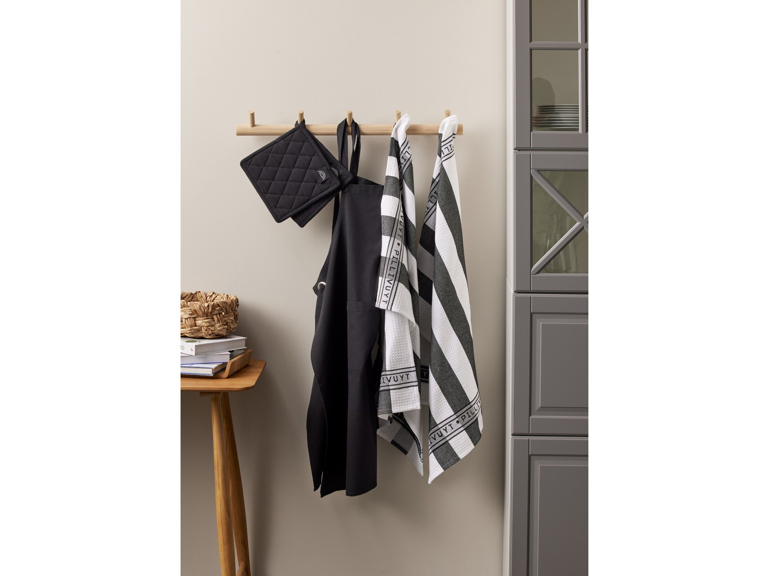 Textilset recycle Pillivuyt 5 delar Svart