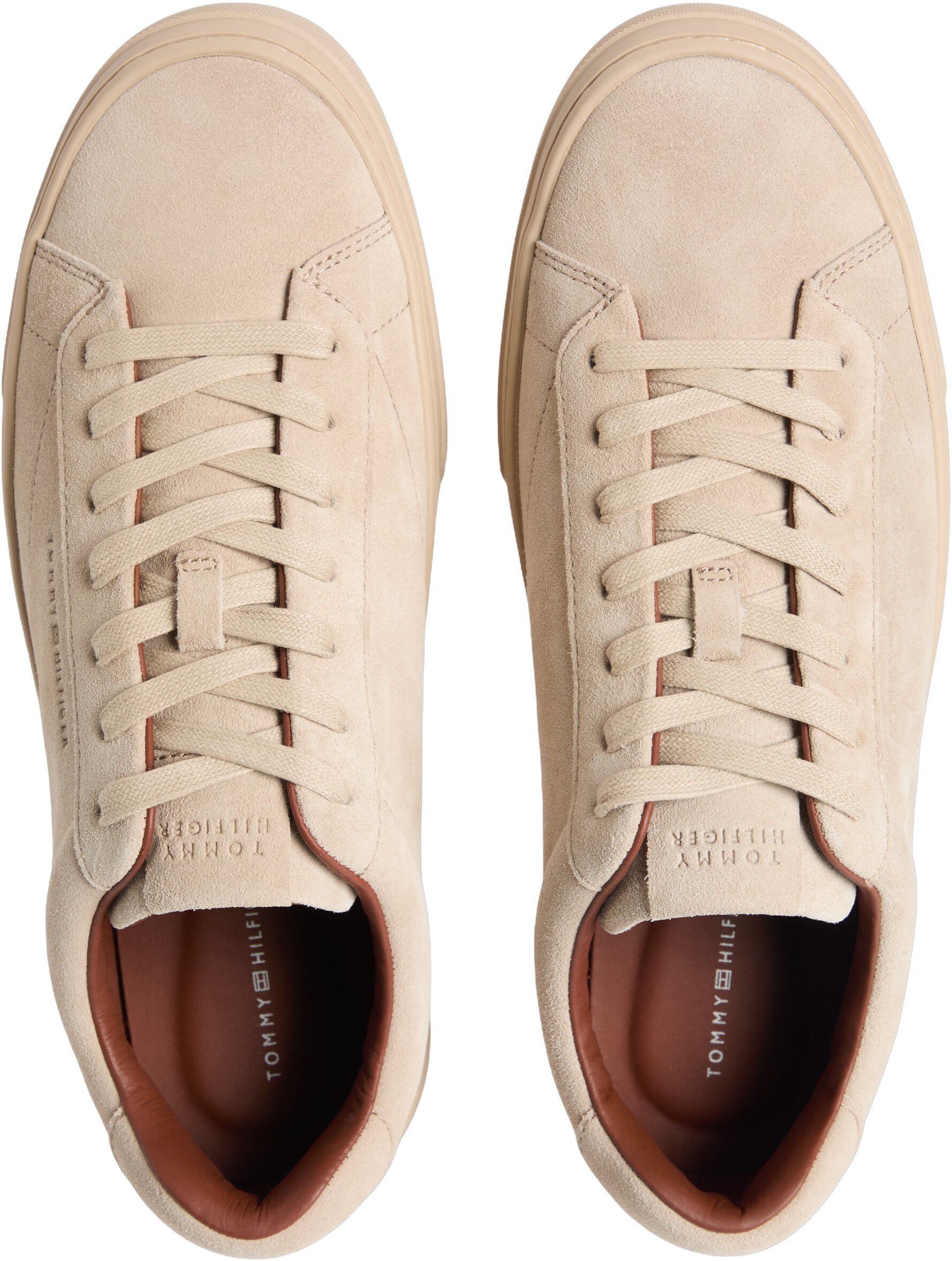 Premium Debossed Suede Trainers