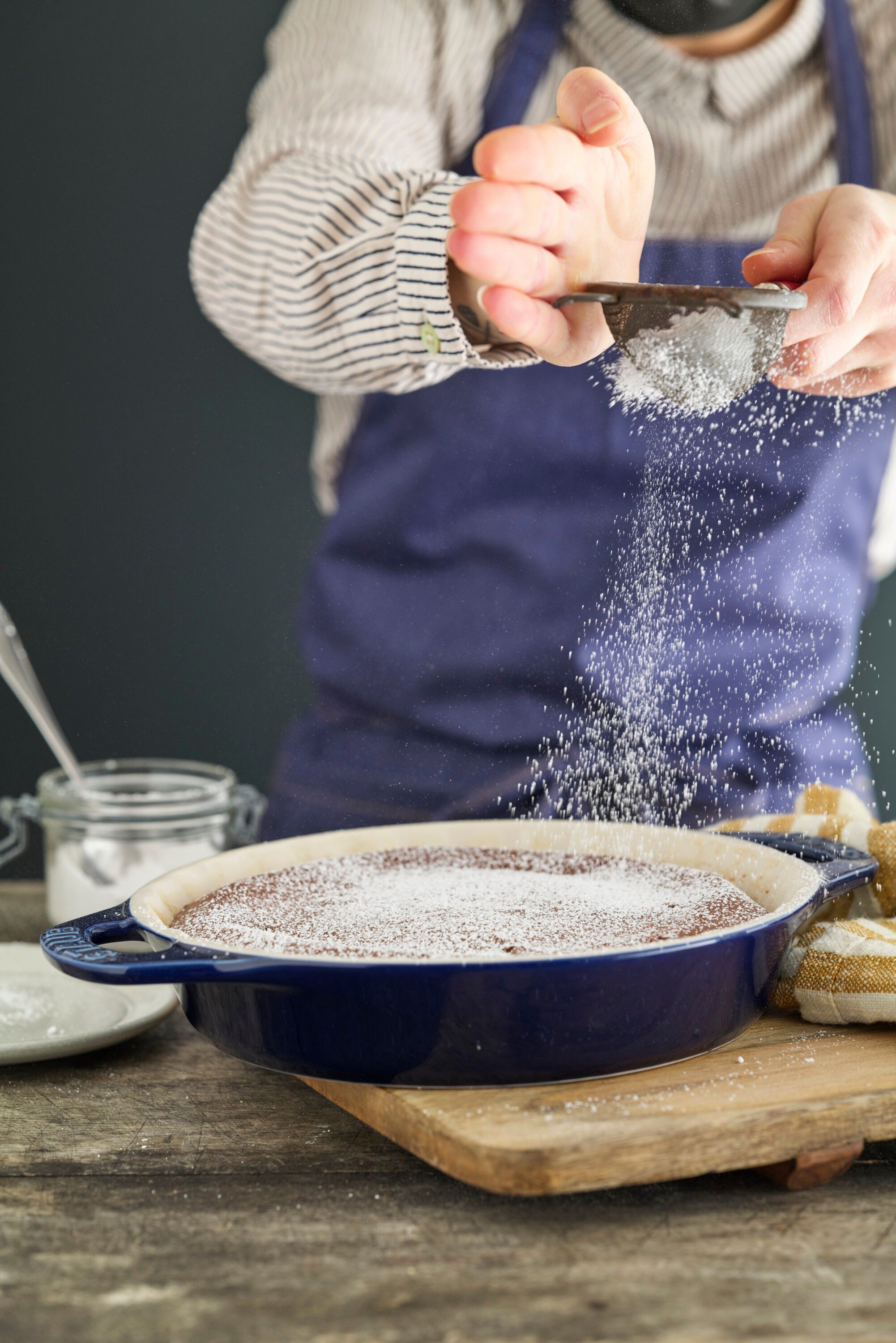 Stent&oslash;j 24 cm, Pajform, M&ouml;rkbl&aring;