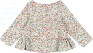 ELIN BOW BLOUSE GOTS