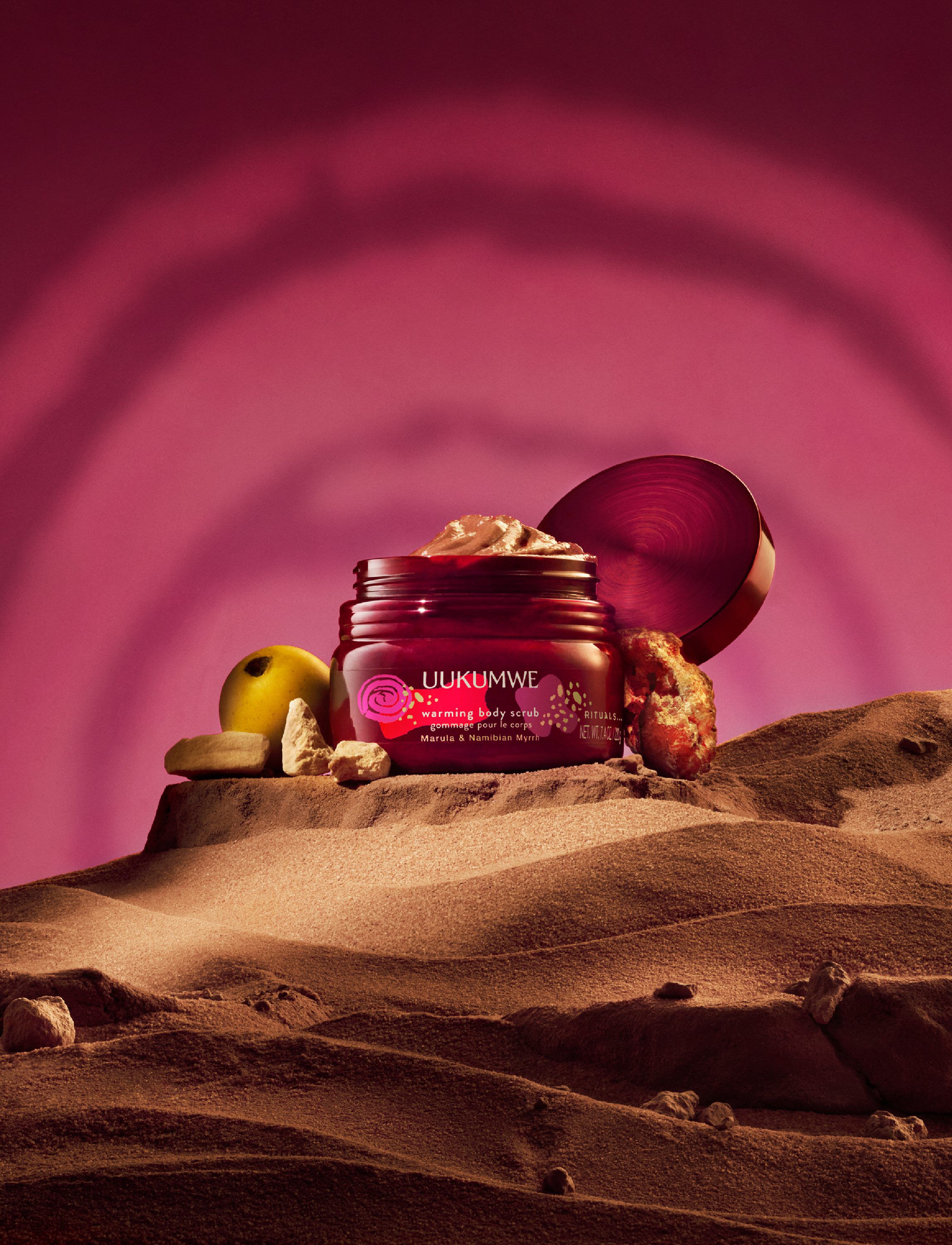 Uukumwe Collection Warming Body Scrub 220g