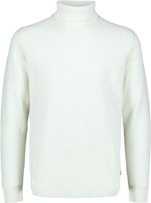 Structure roll-neck knit
