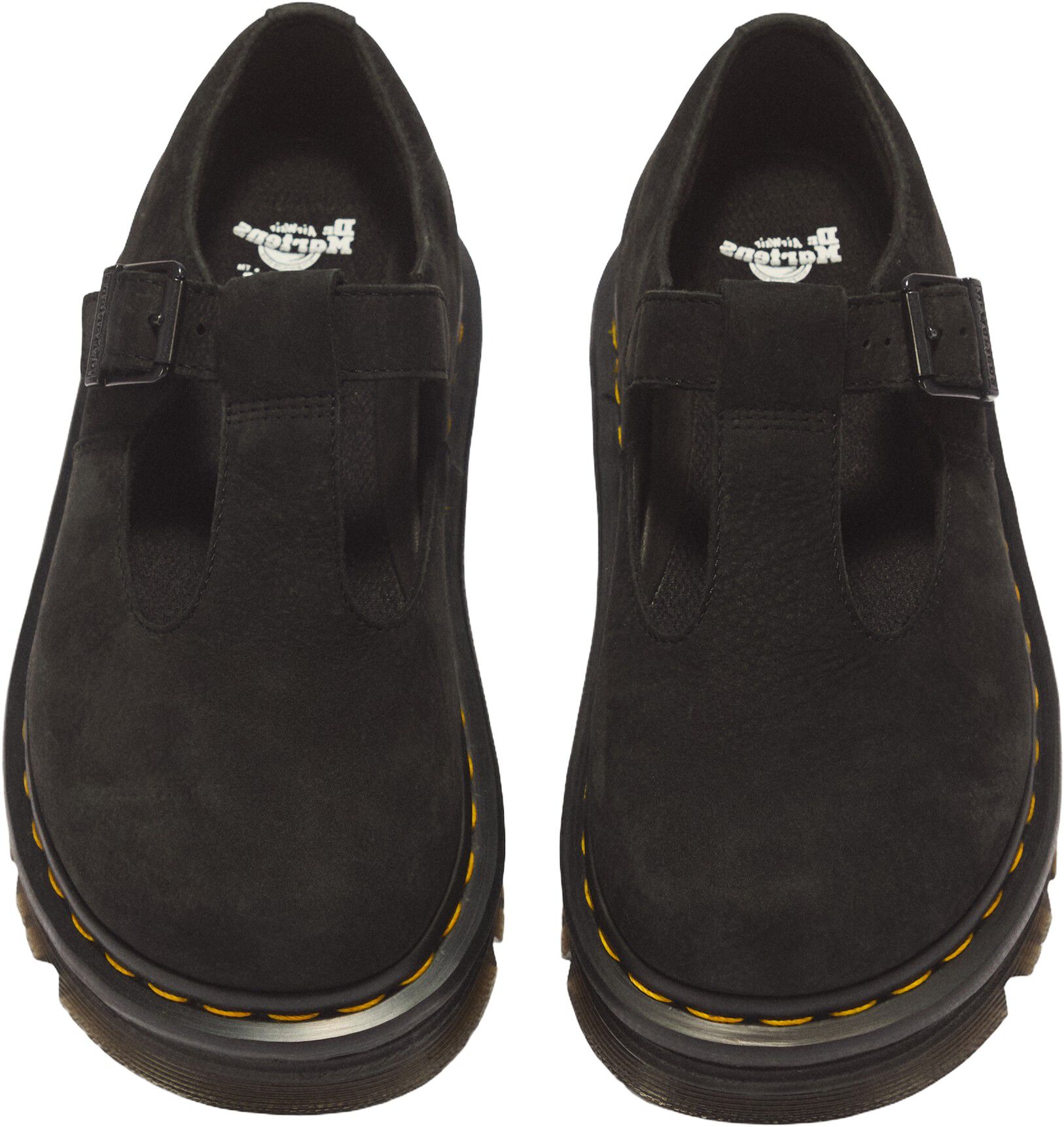 Zebzag Mary Jane Black Milled Nubuck Wp