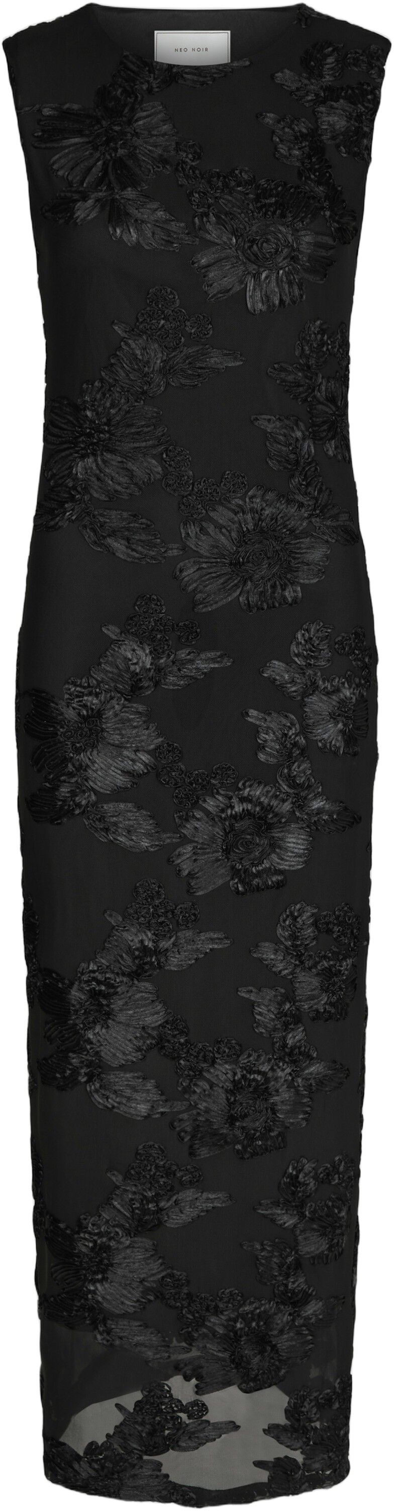 Tiranna Big Flower Mesh Dress