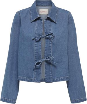 ONLTHORA LS BOW SHIRT DNM CS GUA
