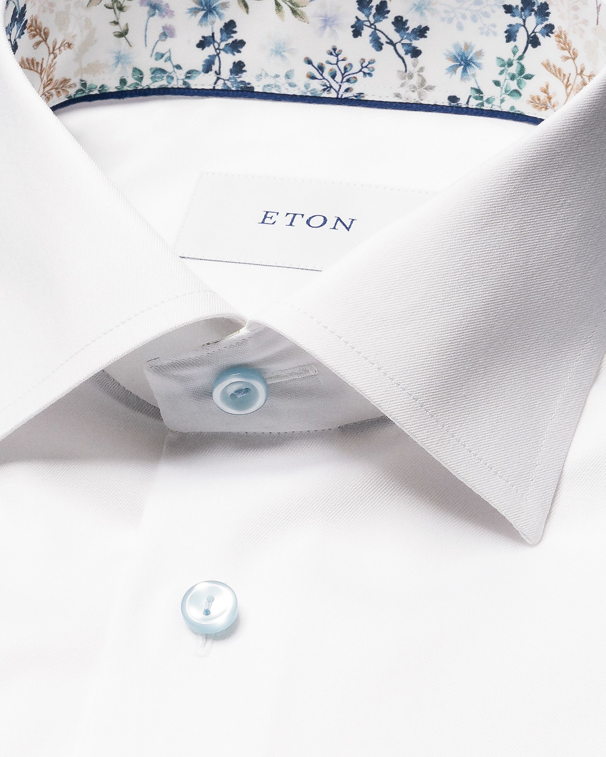 Contemporary Fit Floral Effect Signature Twill Shirt