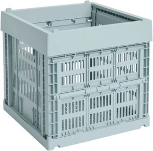 HAY Colour Crate-Cube-Dusty blue