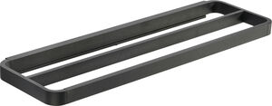 Handduksstång dubbel Rim 44x12 Black