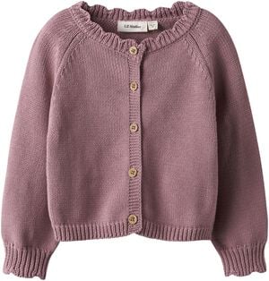 NMFRAMLA LS SHORT KNIT CARD LIL