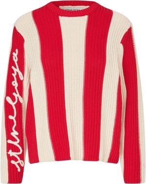 2501 Lofty Cotton, Boxy Motif Sweater