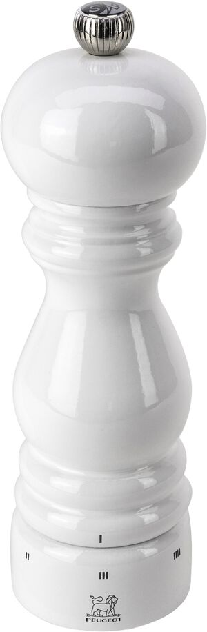 paris saltm&oslash;lle u'select Z tr&aelig;, hvidlakeret 18cm
