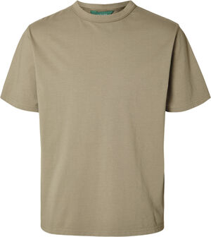 ANRRO GARMENT DYE SS O-NECK TEE