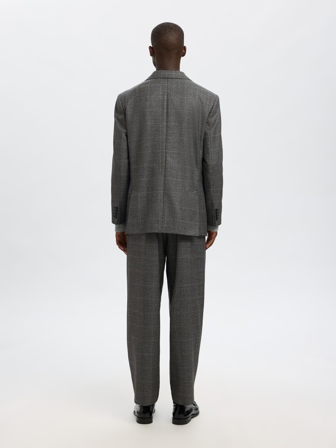 SLHRELAXED-GLEN DB WOOL BLZ