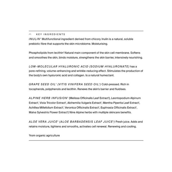 Organic Prebiotic Moisturizing Mask 50 ml.