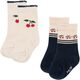 2 PACK JAQUARD SOCKS