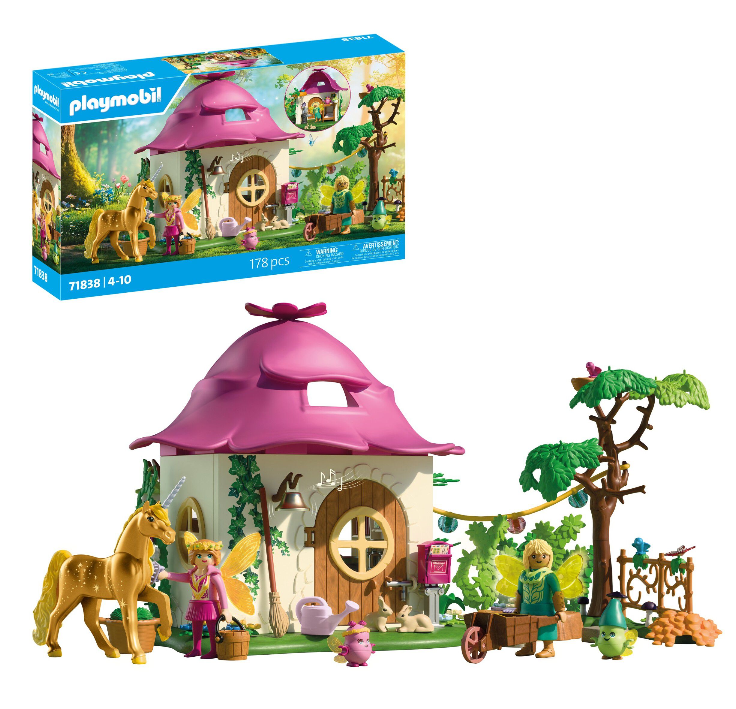 Cozy Fairy Home with Gold