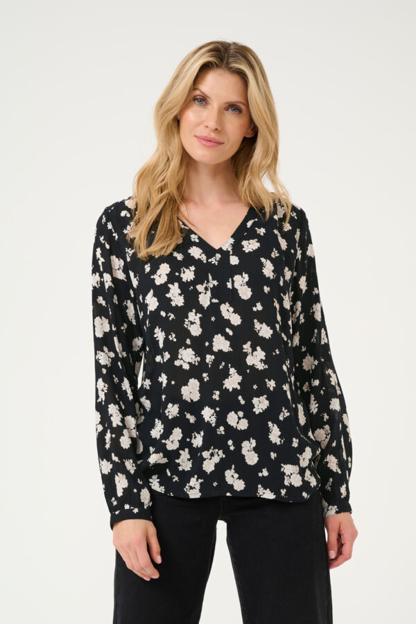 KAamber Blouse LS Printed