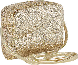 Mimi & Lula - Skuldertaske - Guld glitter