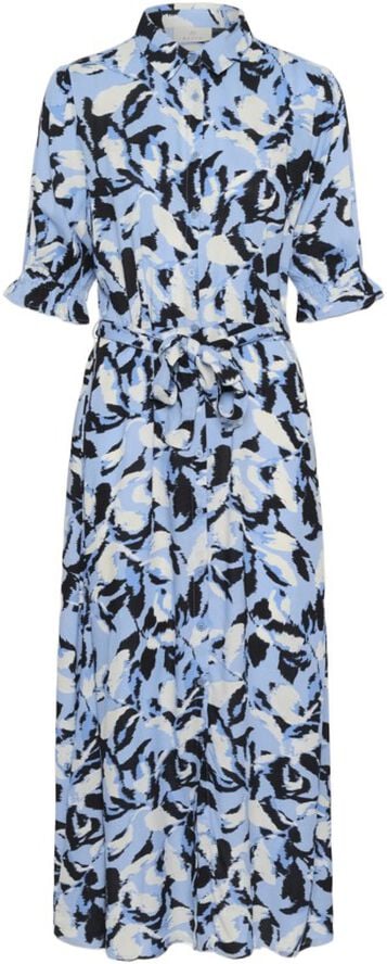 KAmira Plain Weave Dress Printed